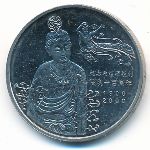 China, 1 юань (2000 г.)