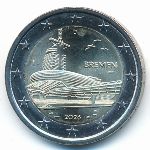 Germany, 2 евро (2026 г.)