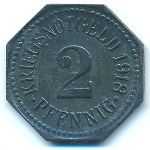 Апольда., 2 пфеннига (1918 г.)