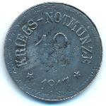 Арцберг., 10 пфеннигов (1917 г.)