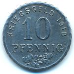 Бохум., 10 пфеннигов (1918 г.)