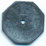 Бенсхайм., 5 пфеннигов (1917 г.)
