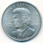 Liberia, 10 долларов (2000 г.)