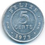 Belize, 5 центов (1979 г.)