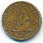 East Caribbean States, 5 центов (1965 г.)