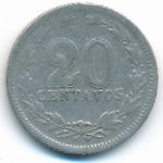 Аргентина, 20 сентаво (1925 г.)