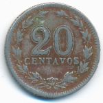 Argentina, 20 сентаво (1938 г.)