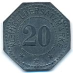 Ауэрбах., 20 пфеннигов