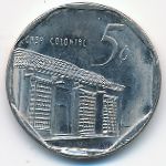 Куба, 5 сентаво (2000 г.)