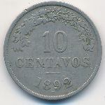 Боливия, 10 сентаво (1892 г.)