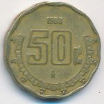 Мексика, 50 сентаво (1998 г.)