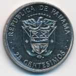 Панама, 25 сентесимо (1980 г.)