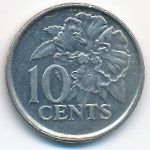 Тринидад и Тобаго, 10 центов (2008 г.)