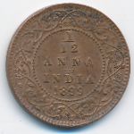 Британская Индия, 1/12 анны (1899 г.)