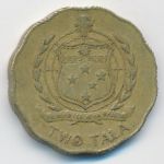 Samoa, 2 тала (2011 г.)