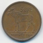 Norway, 5 эре (1966 г.)