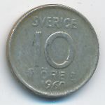 Швеция, 10 эре (1960 г.)