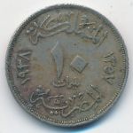 Egypt, 10 милльем (1938 г.)