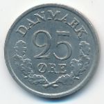 Denmark, 25 эре (1965 г.)
