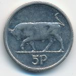Ireland, 5 пенсов (1995 г.)