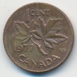 Canada, 1 цент (1977 г.)