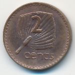 Fiji, 2 цента (2001 г.)