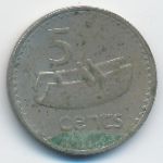 Fiji, 5 центов (1969 г.)