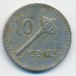 Фиджи, 10 центов (1969 г.)