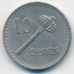 Фиджи, 10 центов (1969 г.)