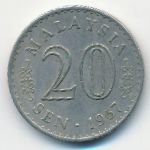 Малайзия, 20 сен (1967 г.)