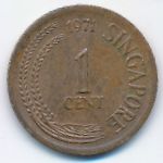 Singapore, 1 цент (1971 г.)