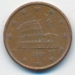 Italy, 5 евроцентов (2002 г.)