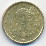 Italy, 10 евроцентов (2006 г.)