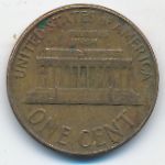 USA, 1 цент (1962 г.)