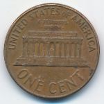 USA, 1 цент (1962 г.)