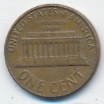 USA, 1 цент (1964 г.)