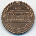 USA, 1 цент (1971 г.)