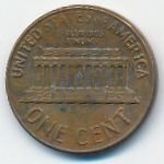USA, 1 цент (1972 г.)