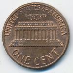 USA, 1 цент (1975 г.)