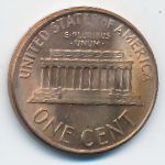 USA, 1 цент (1986 г.)