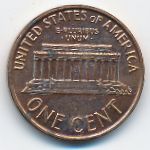 USA, 1 цент (1986 г.)