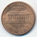 USA, 1 цент (1987 г.)
