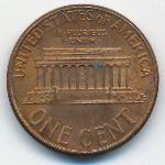 USA, 1 цент (2001 г.)