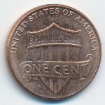 USA, 1 цент (2014 г.)