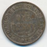 Australia, 1 пенни (1917 г.)