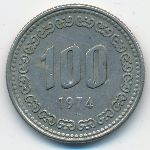 Южная Корея, 100 вон (1974 г.)