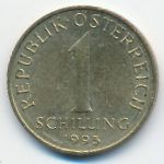 Austria, 1 шиллинг (1995 г.)
