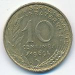 France, 10 сентим (1969 г.)
