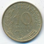 France, 10 сентим (1970 г.)