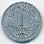 Франция, 1 франк (1949 г.)